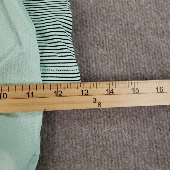 Lululemon No Limits Tank Top Women 6 Green Built In Sport Bra Gorpcore‎ Stretch - Picture 6 of 11